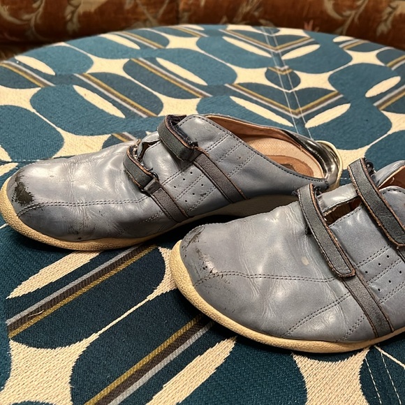 Donald J Pliner sport-I-Que blue slides 8 - Picture 7 of 8